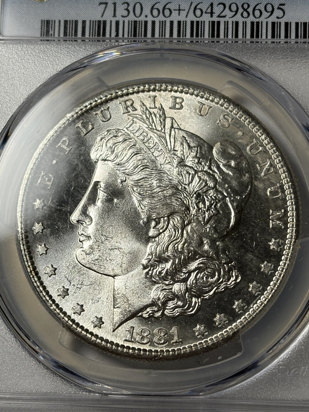 1881-S PCGS MS66+ CAC Morgan Silver Dollar 
