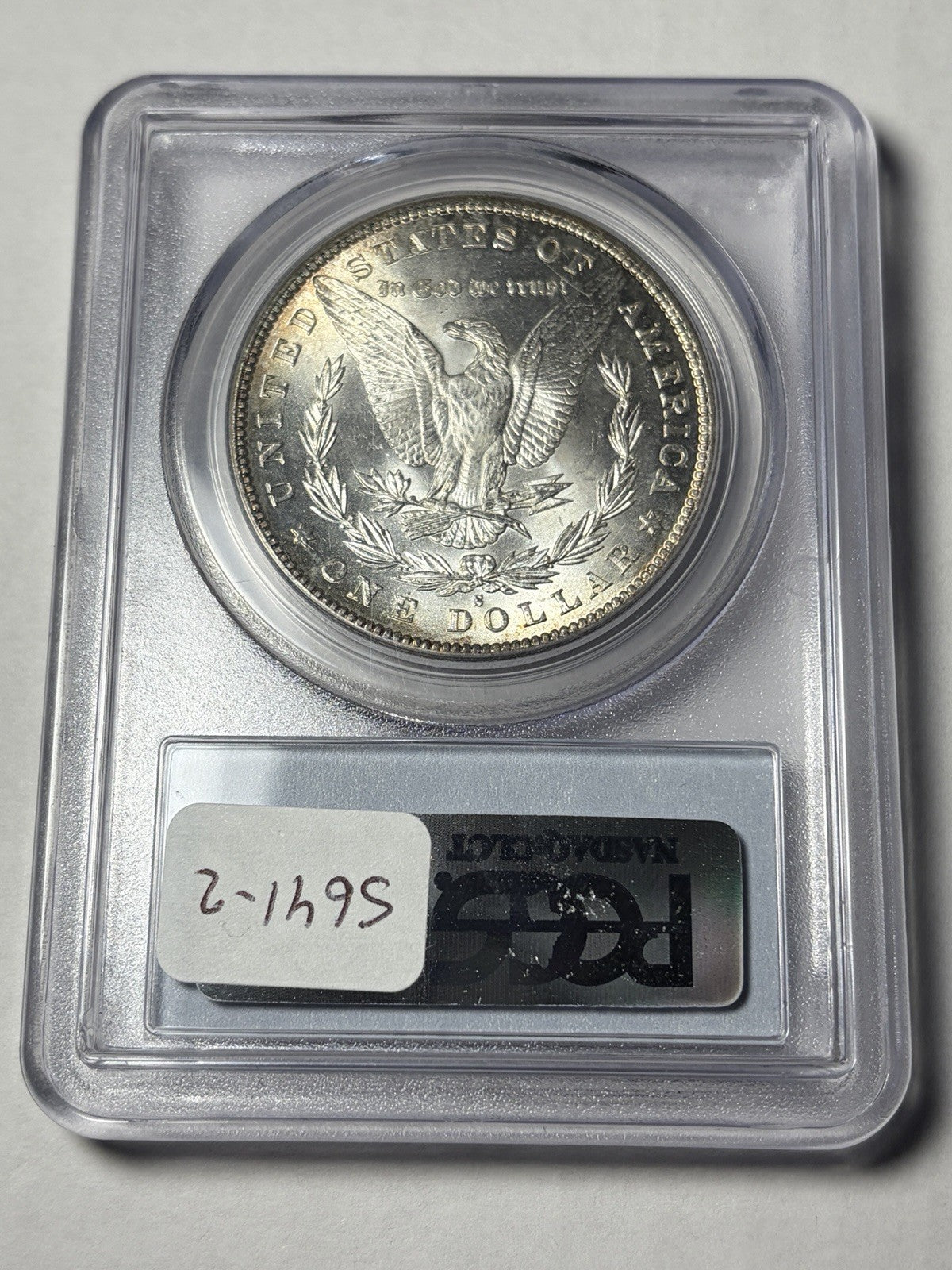 1889-S PCGS MS62 Morgan Silver Dollar