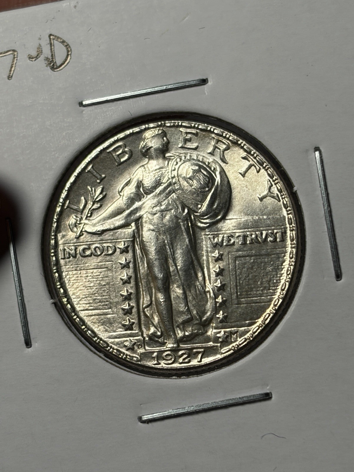 1927-D Standing Liberty Quarter