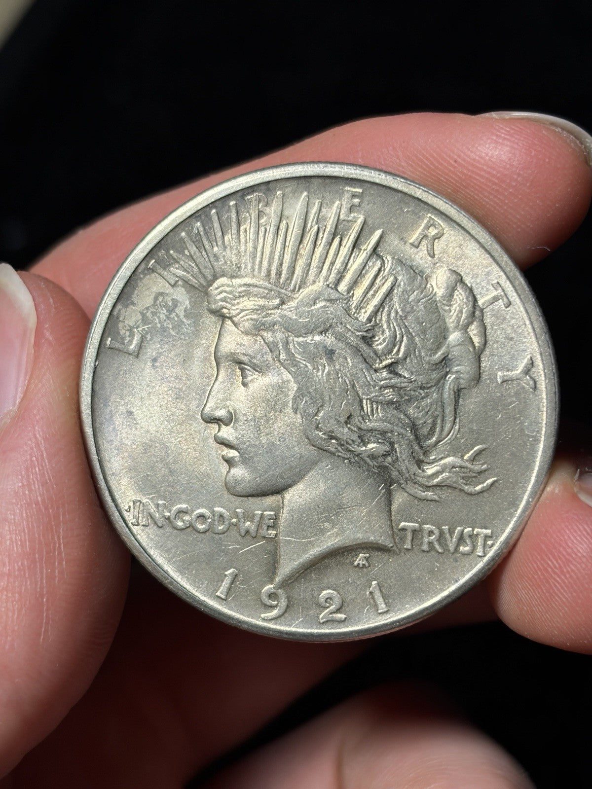 1921 Peace Silver Dollar