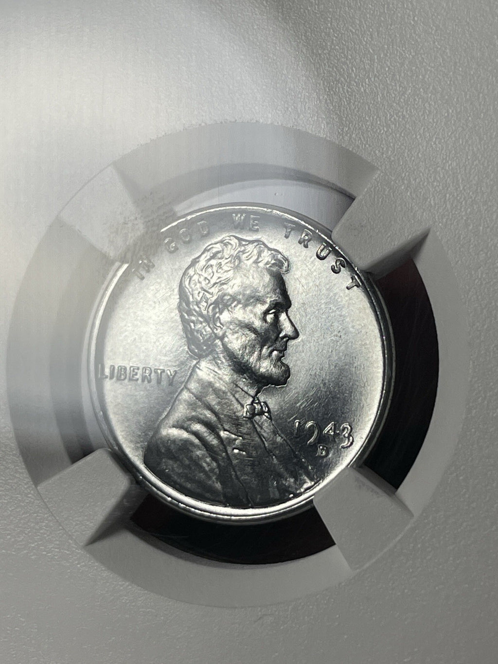 1943-D NGC MS67 Steel Cent Superb Gem BU