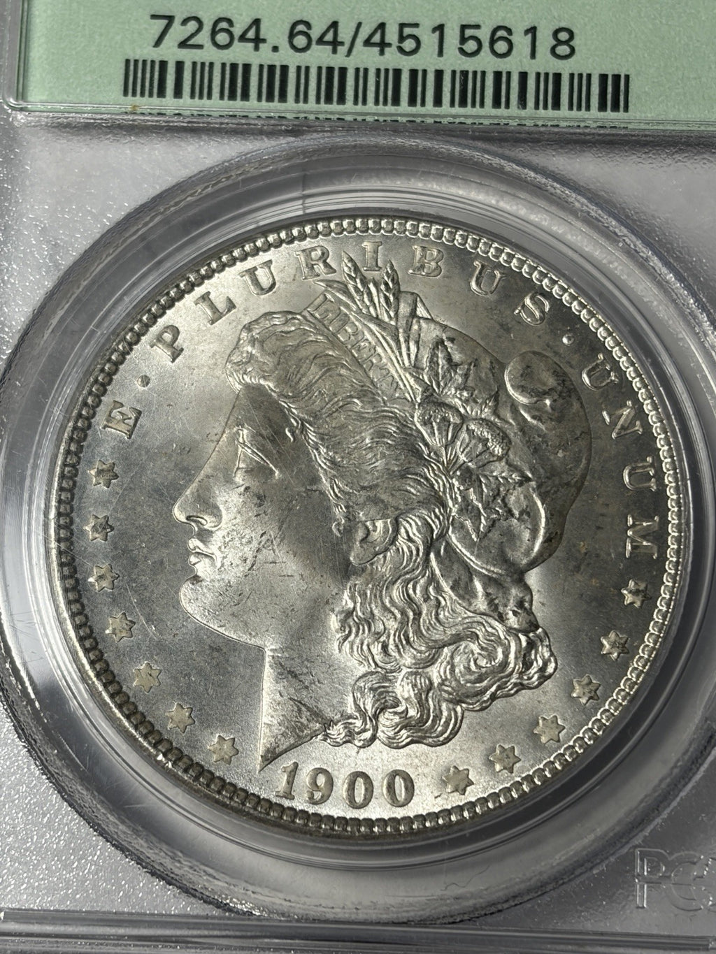 1900 PCGS MS64 Morgan Silver Dollar OGH Old Holder