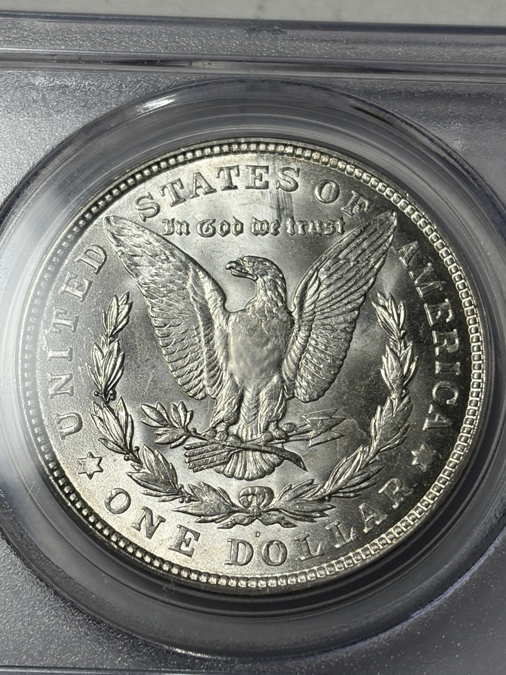 1921-D PCGS MS65 Morgan Silver Dollar