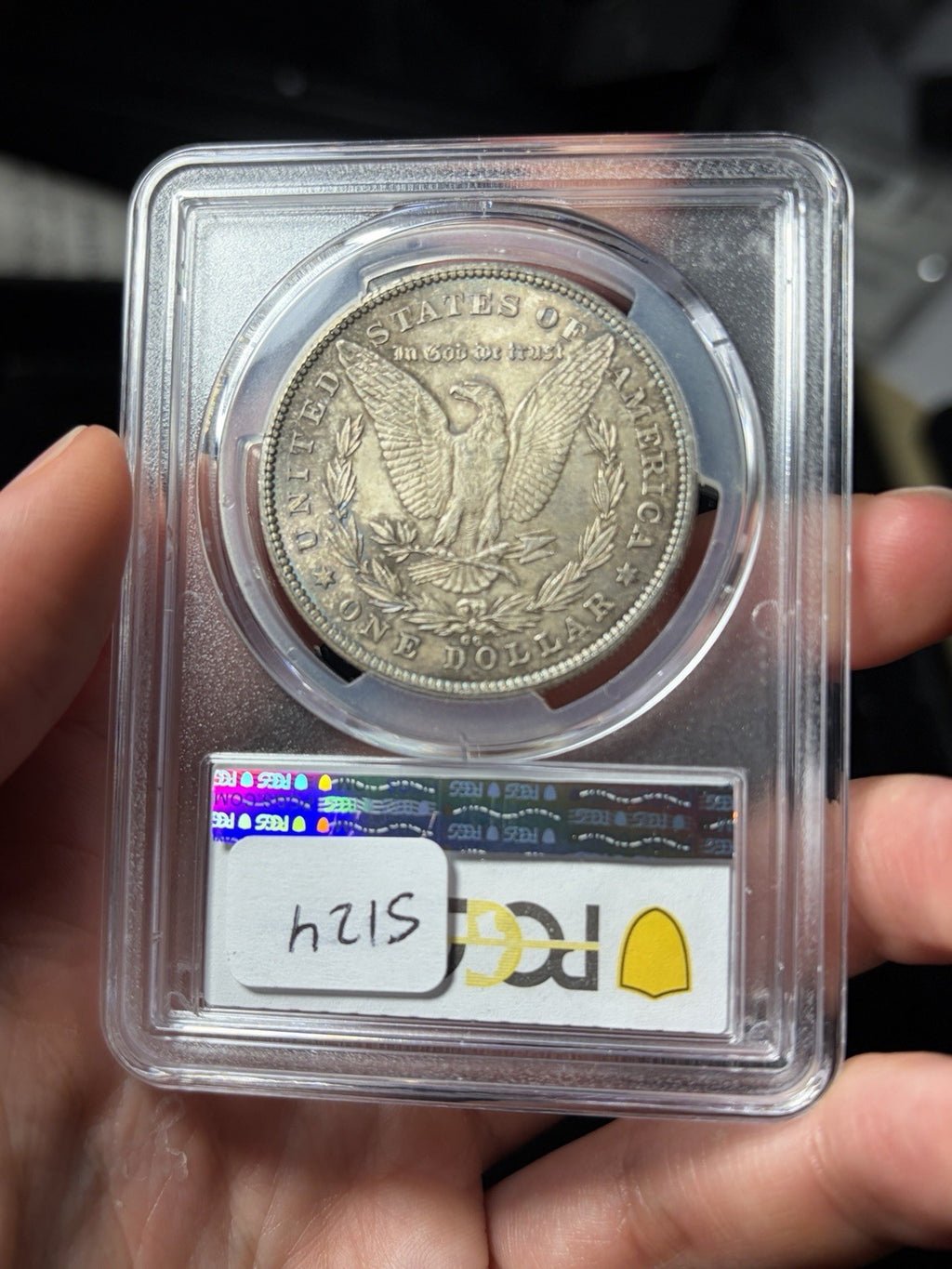 1878-CC PCGS MS64 Morgan Silver Dollar Toned Original