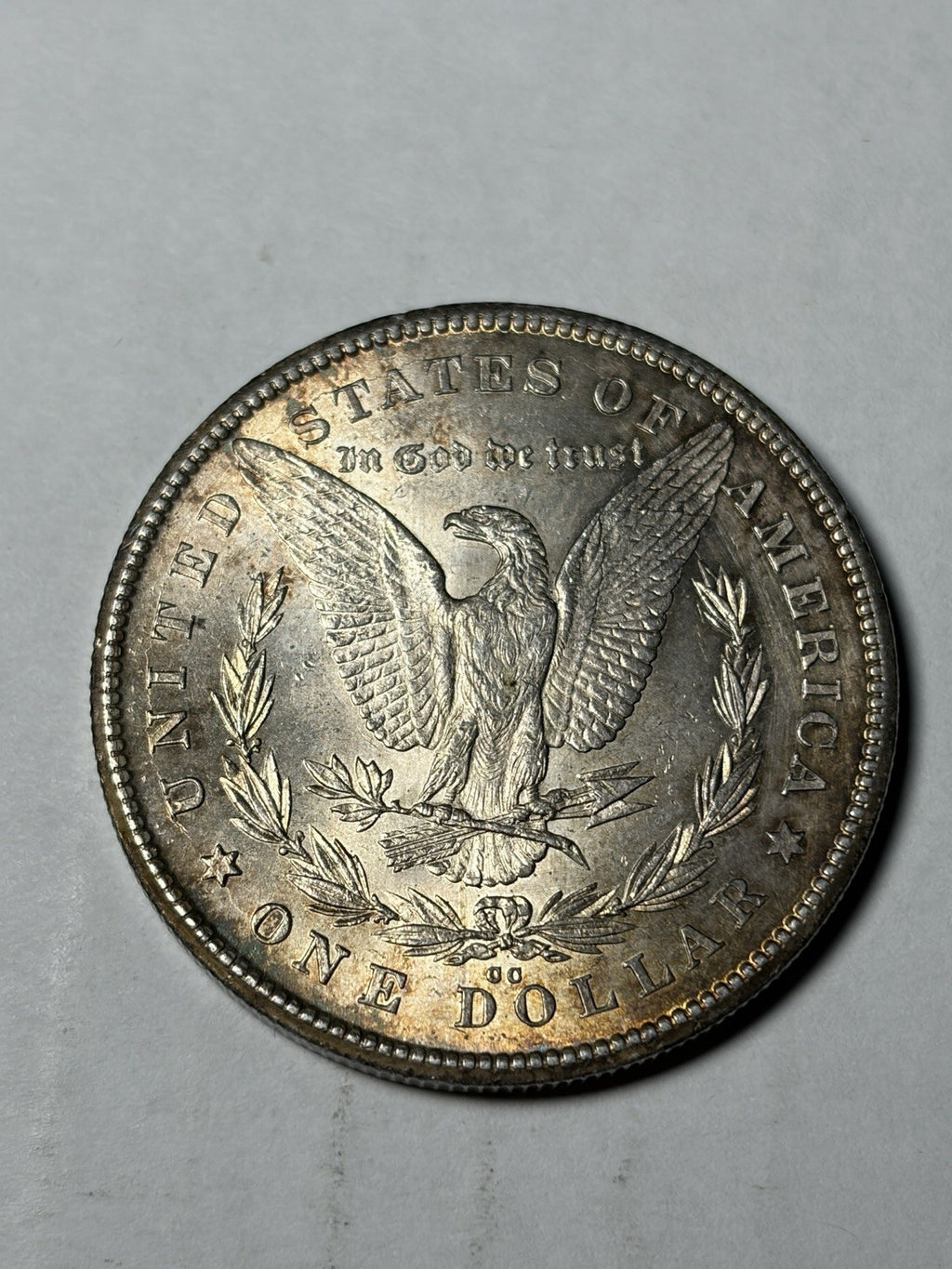 1878-CC Morgan Silver Dollar Uncirculated Toned