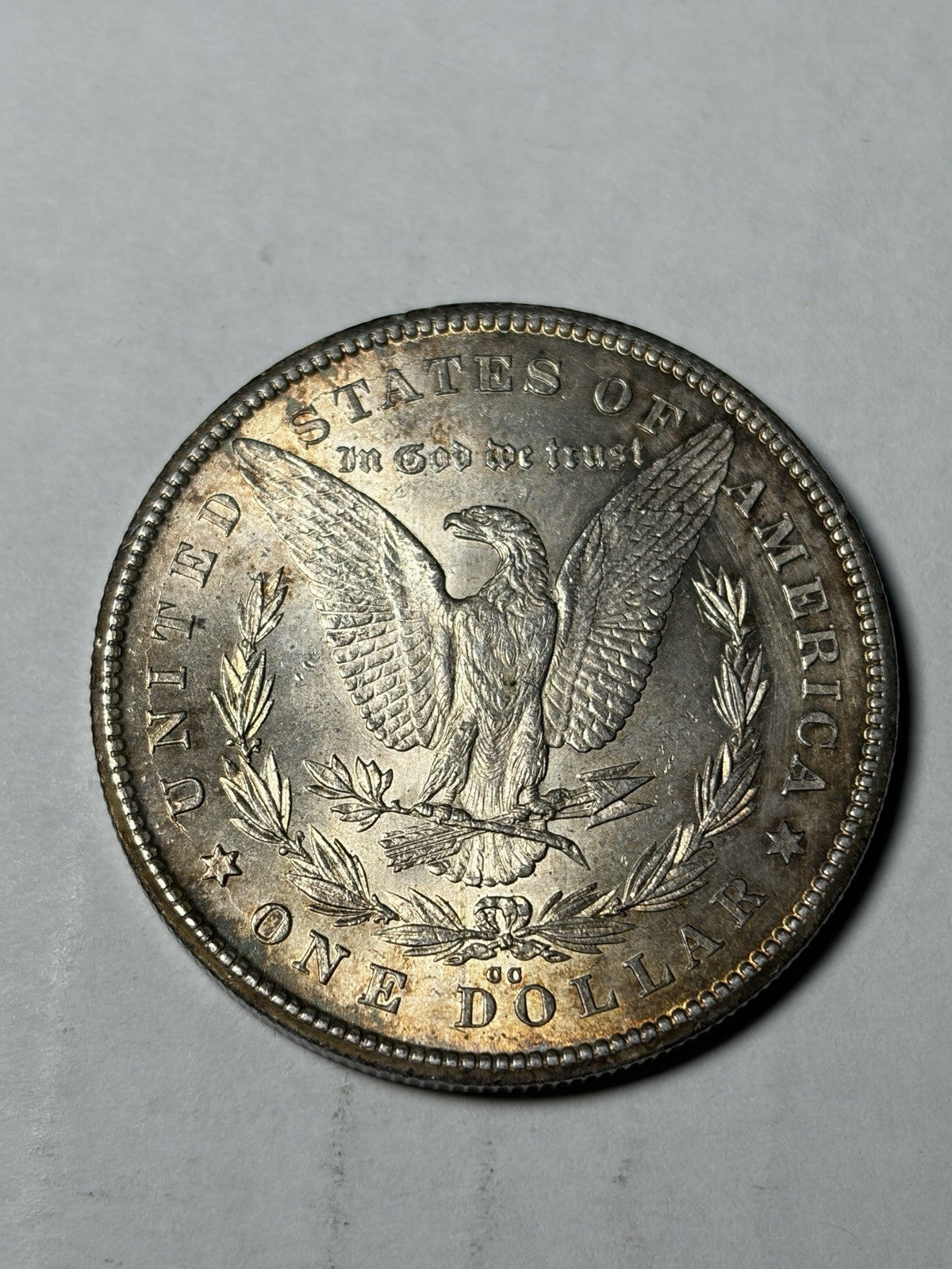 1878-CC Morgan Silver Dollar Uncirculated Toned