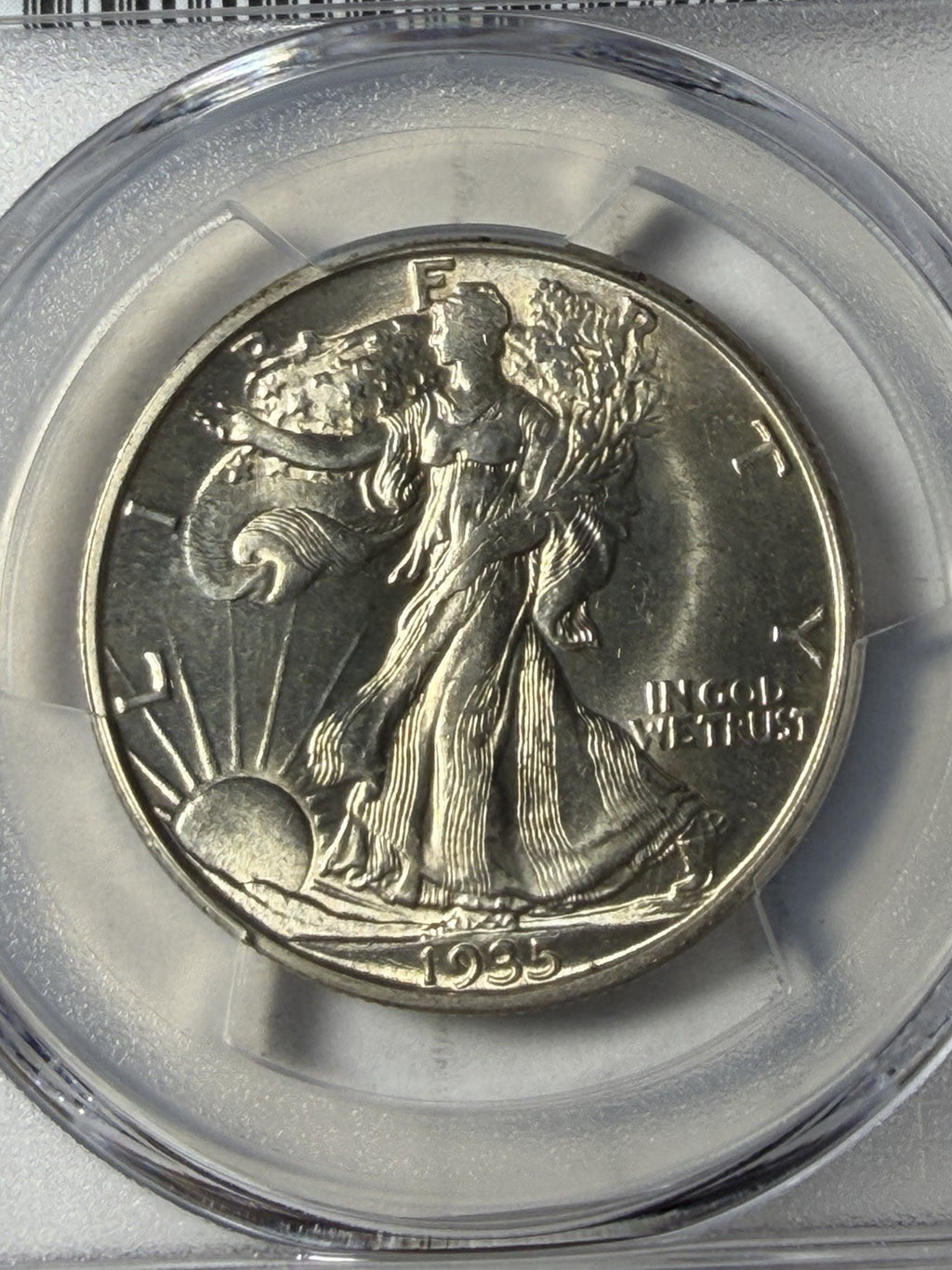 1935-D PCGS MS63 Walking Liberty Half Dollar