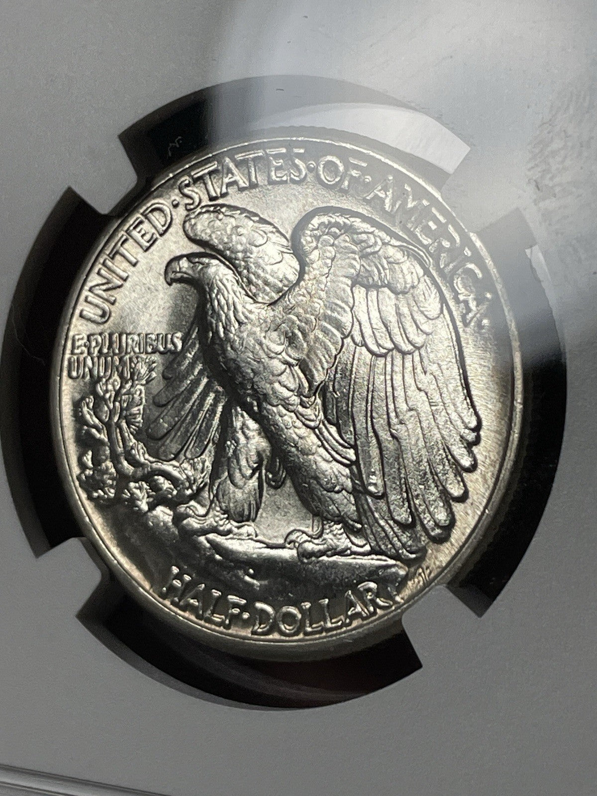 1943 NGC AU58 CAC Walking Liberty Half Dollar Everyman Registry