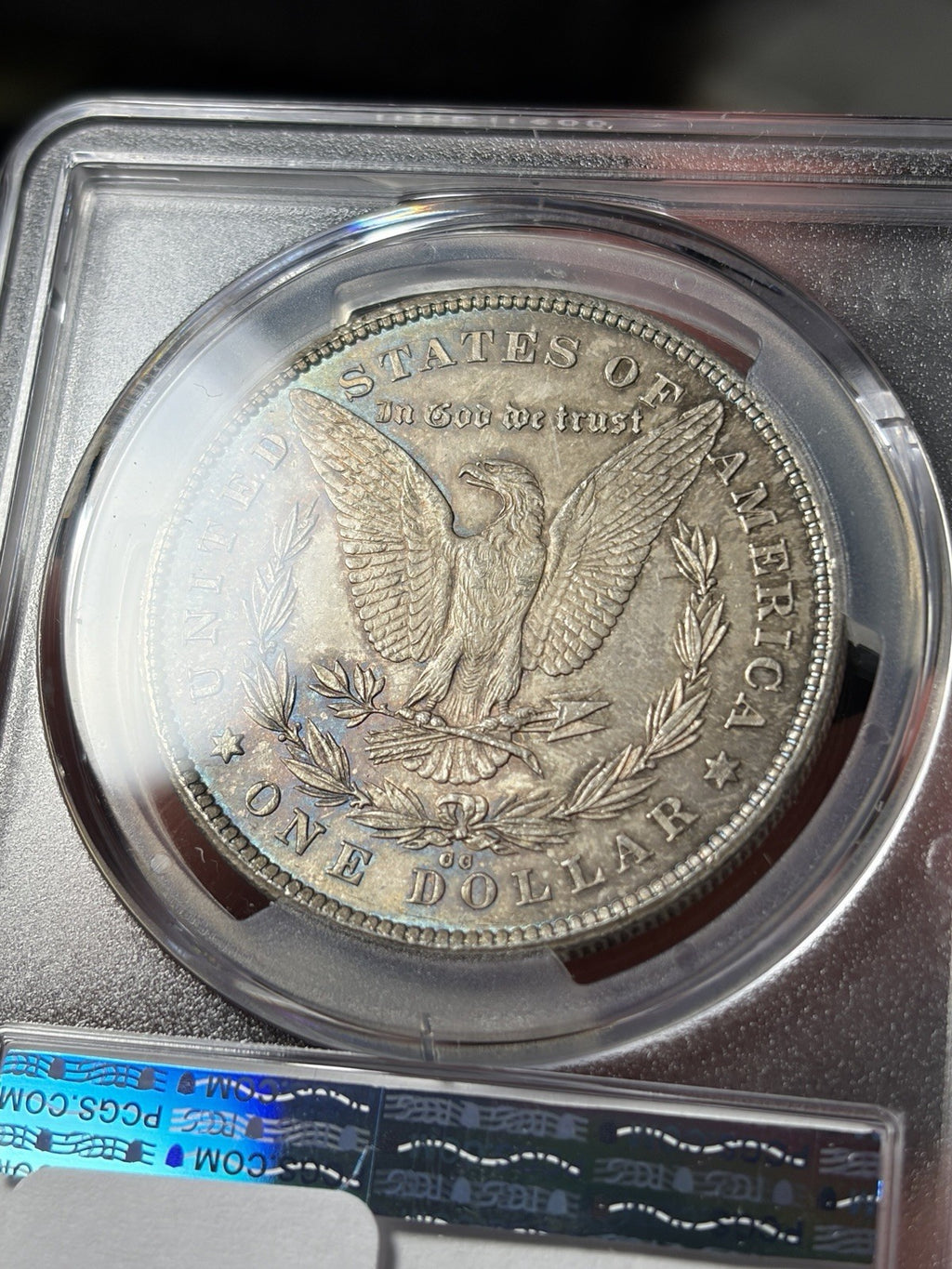 1878-CC PCGS MS64 Morgan Silver Dollar Toned Original