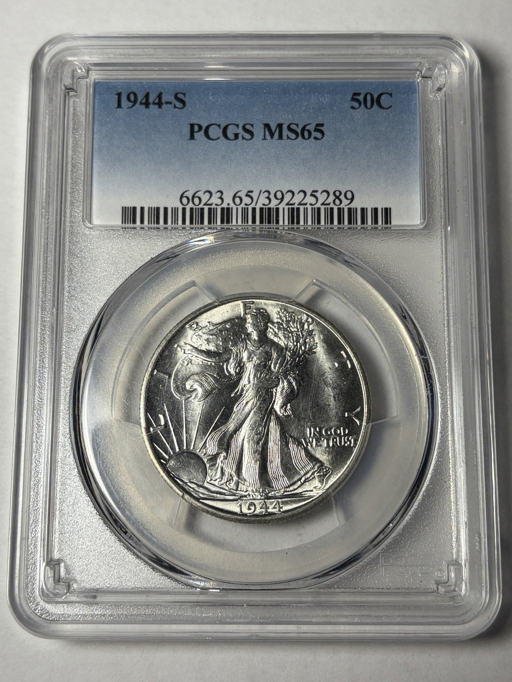 1944-S PCGS MS65 Walking Liberty Half Dollar