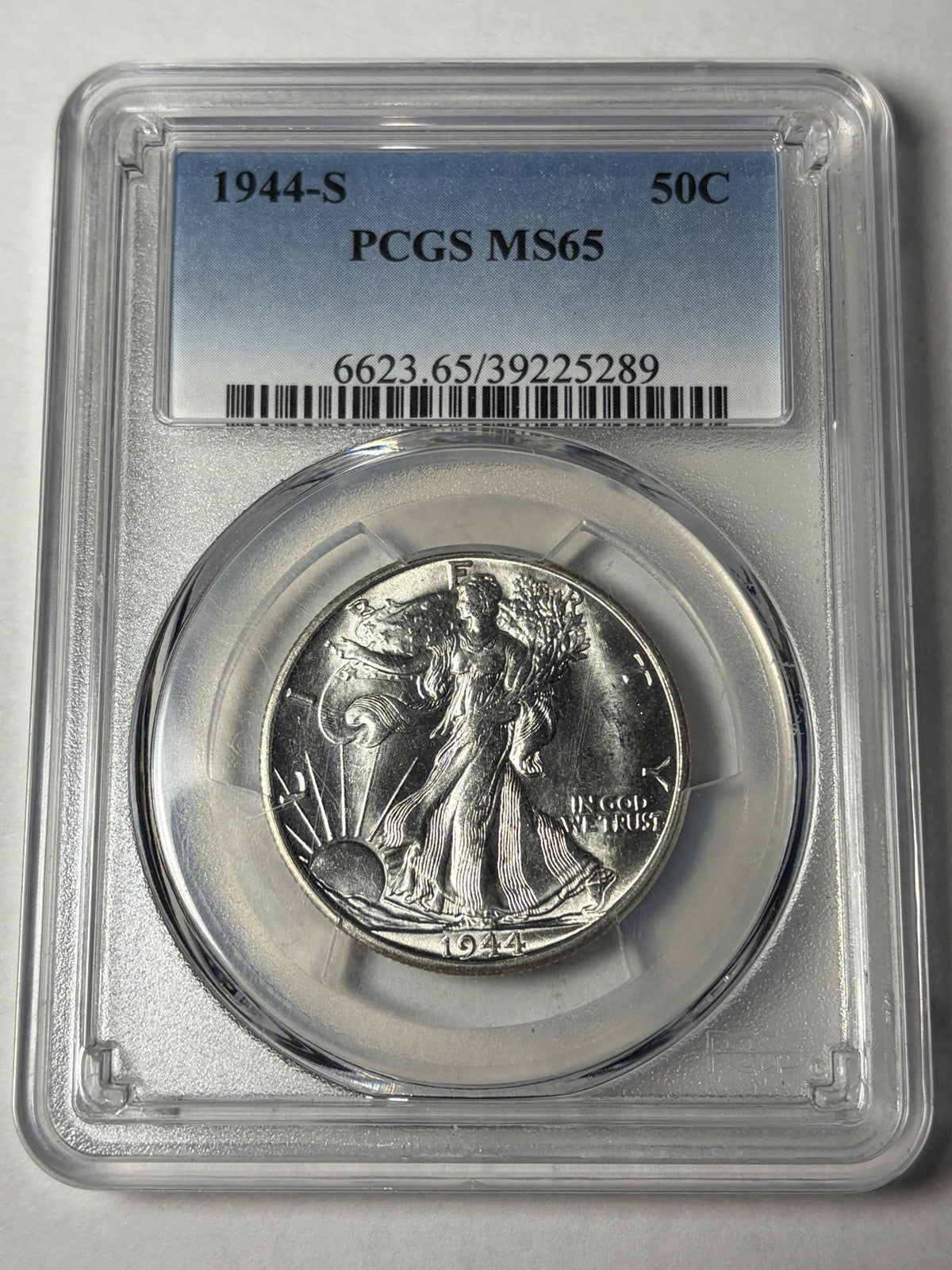 1944-S PCGS MS65 Walking Liberty Half Dollar