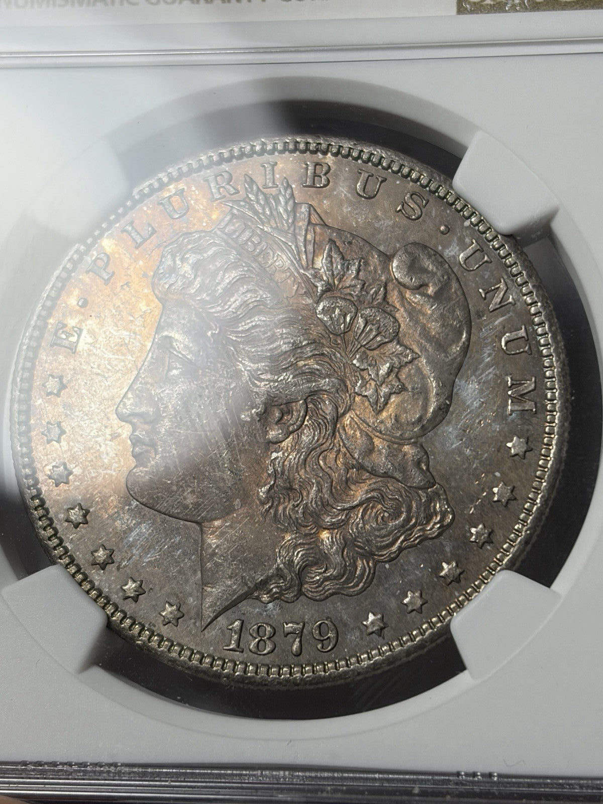 1879-S NGC MS65 Morgan Silver Dollar Toned