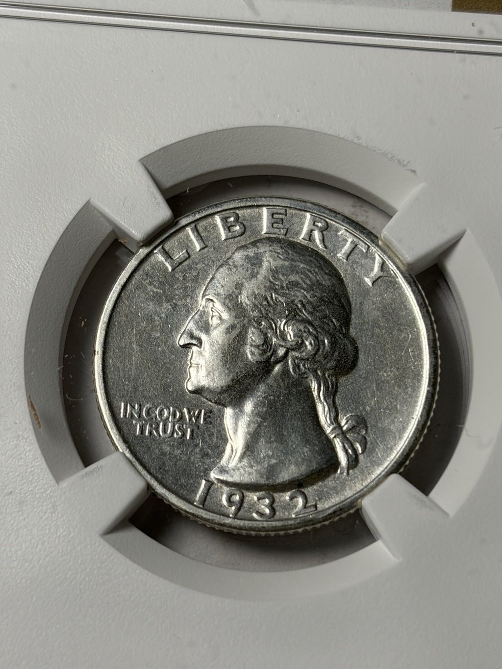 1932-S NGC AU Details Washington Silver Quarter Key Date