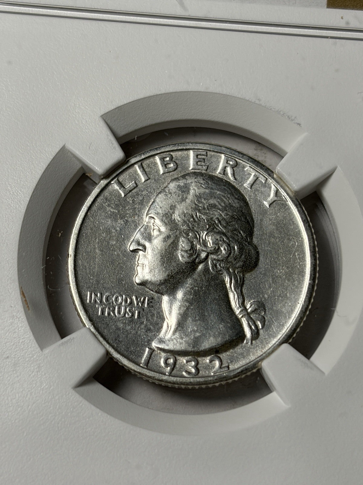 1932-S NGC AU Details Washington Silver Quarter Key Date