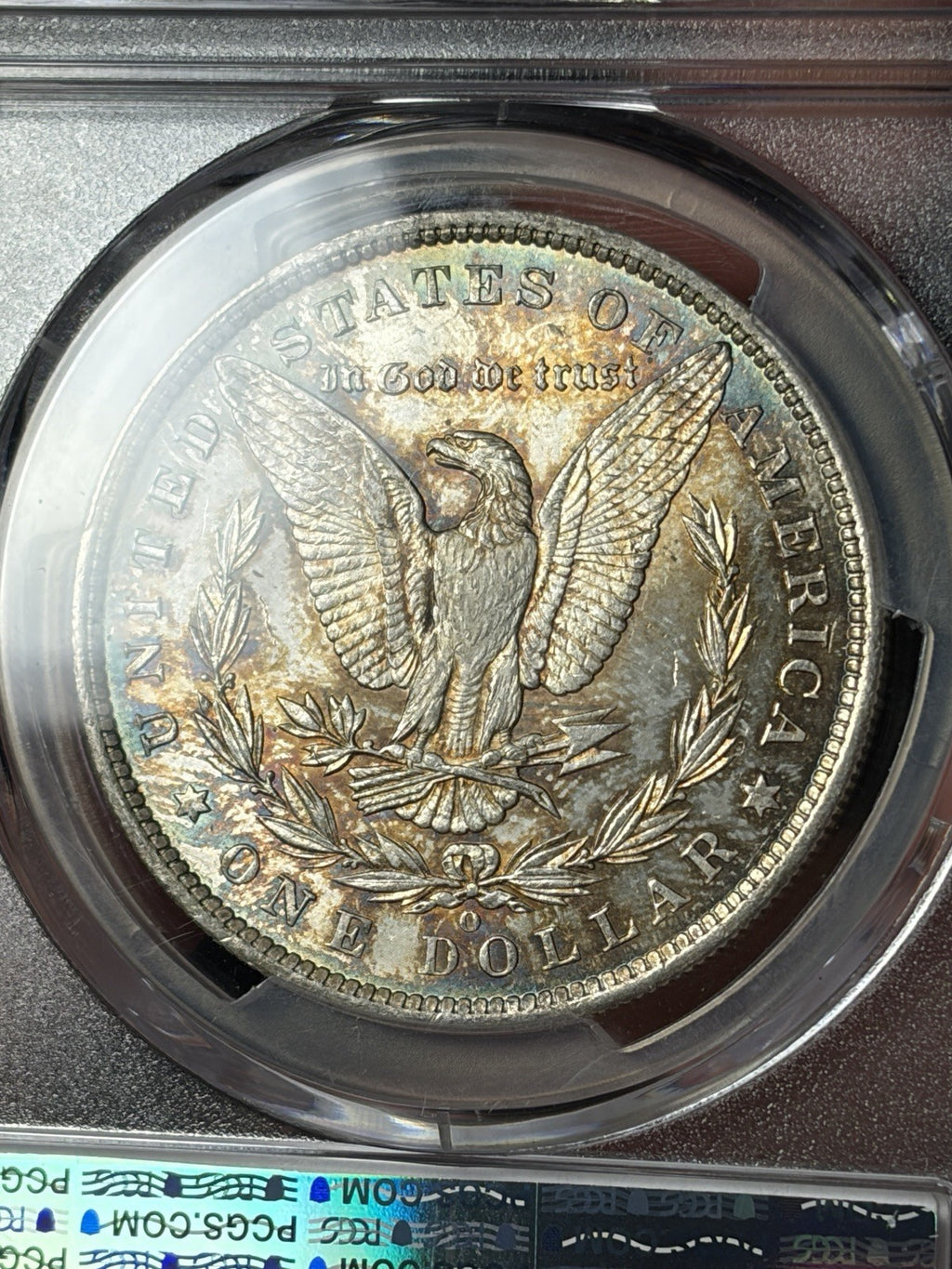 1885-O PCGS MS66 Morgan Silver Dollar Toned