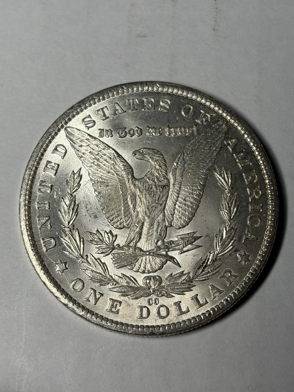 1881-CC Morgan Silver Dollar Uncirculated Toned
