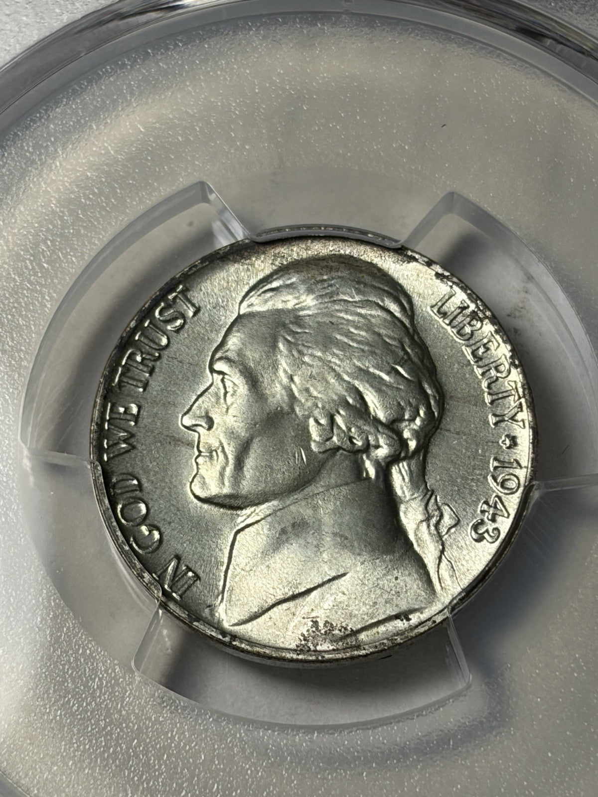 1943-P PCGS MS67 Jefferson War Nickel
