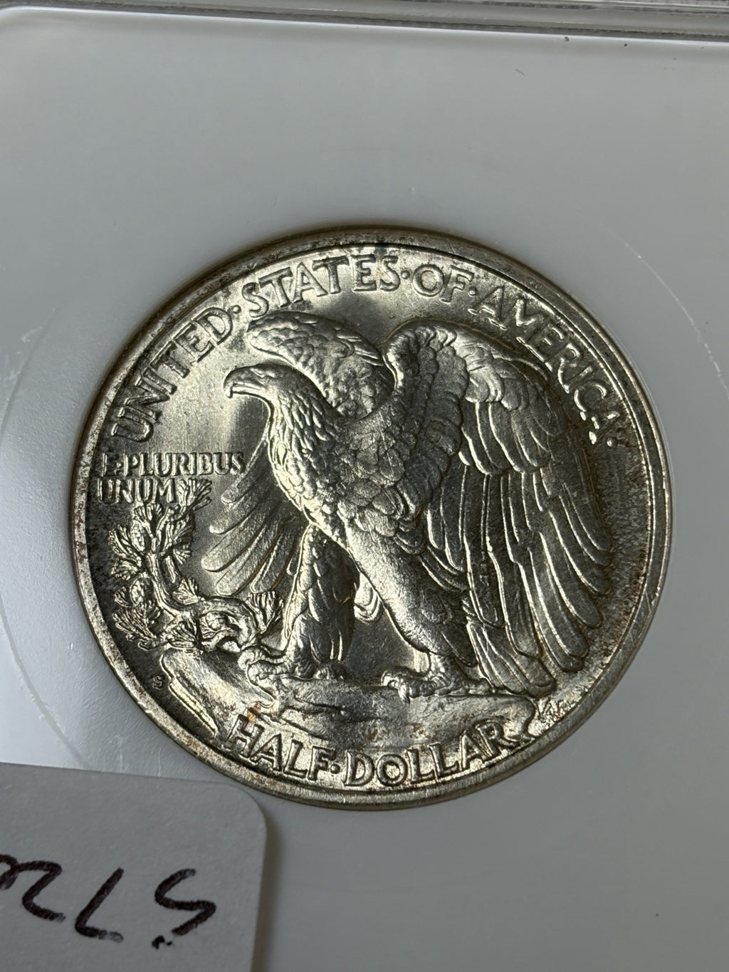 1940-S NGC MS64 CAC Walking Liberty Half Dollar Old Fatty Holder