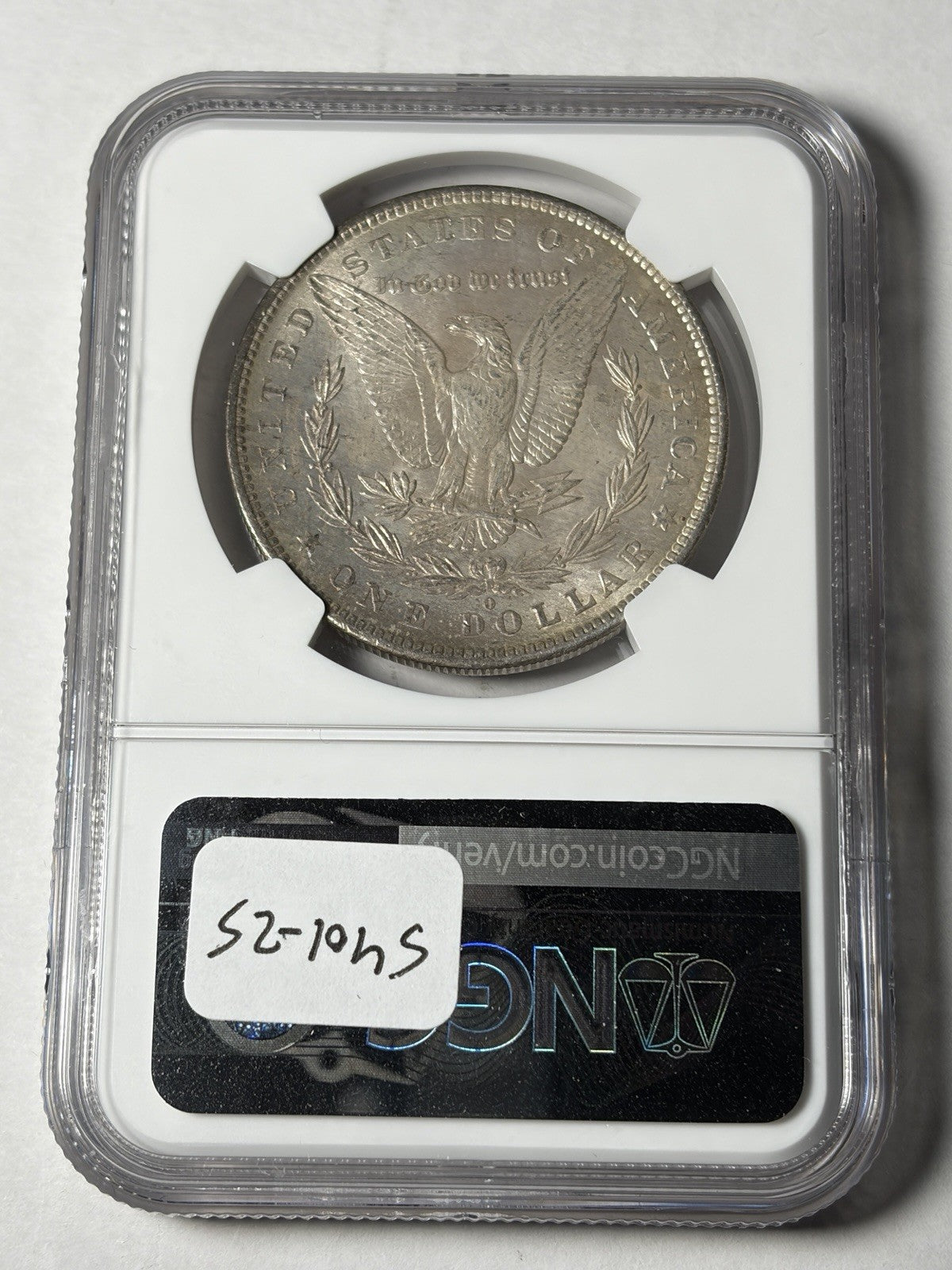 1883-O NGC MS64 Morgan Silver Dollar Toned