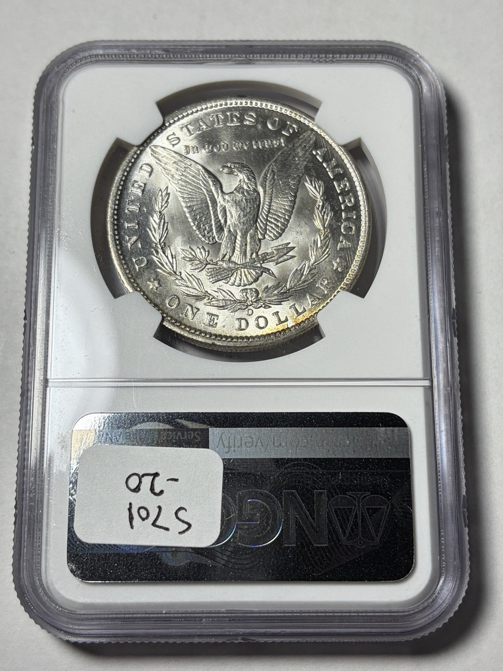 1890-O NGC MS63 Morgan Silver Dollar