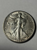 1929-D Walking Liberty Half Dollar Uncirculated Details