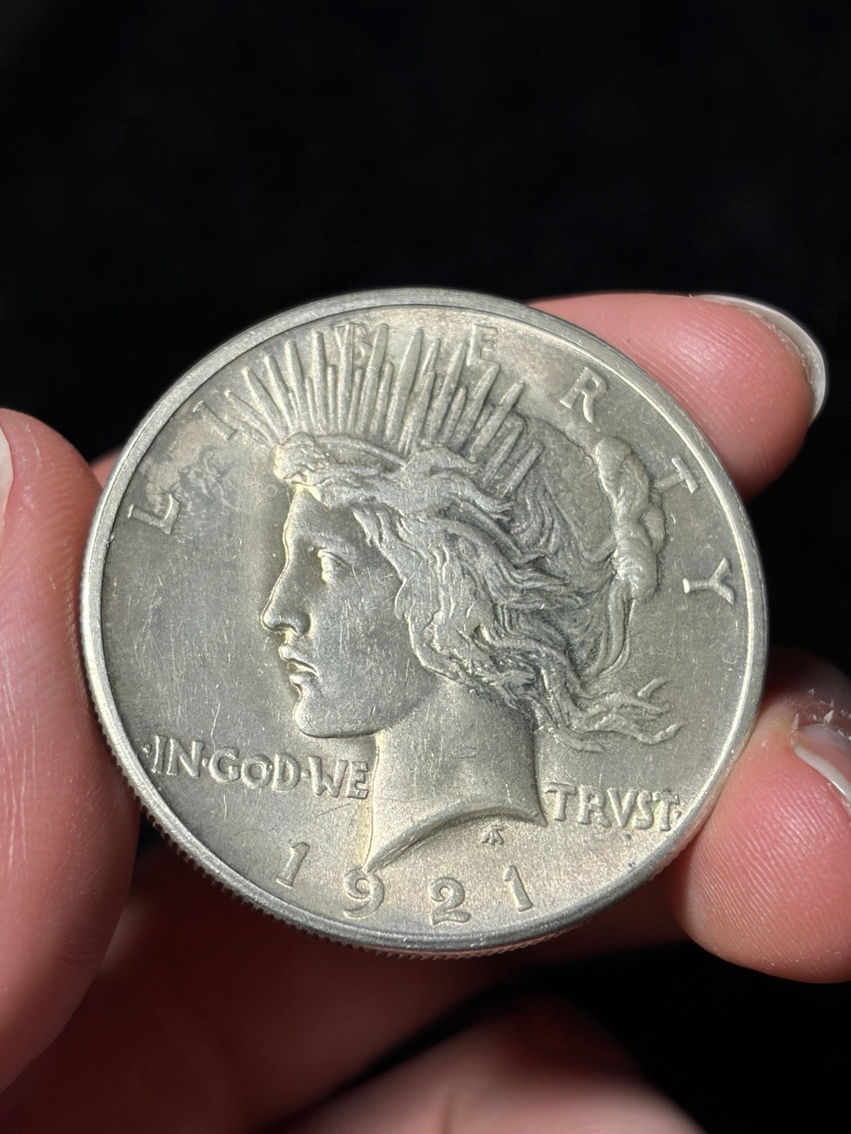 1921 Peace Silver Dollar