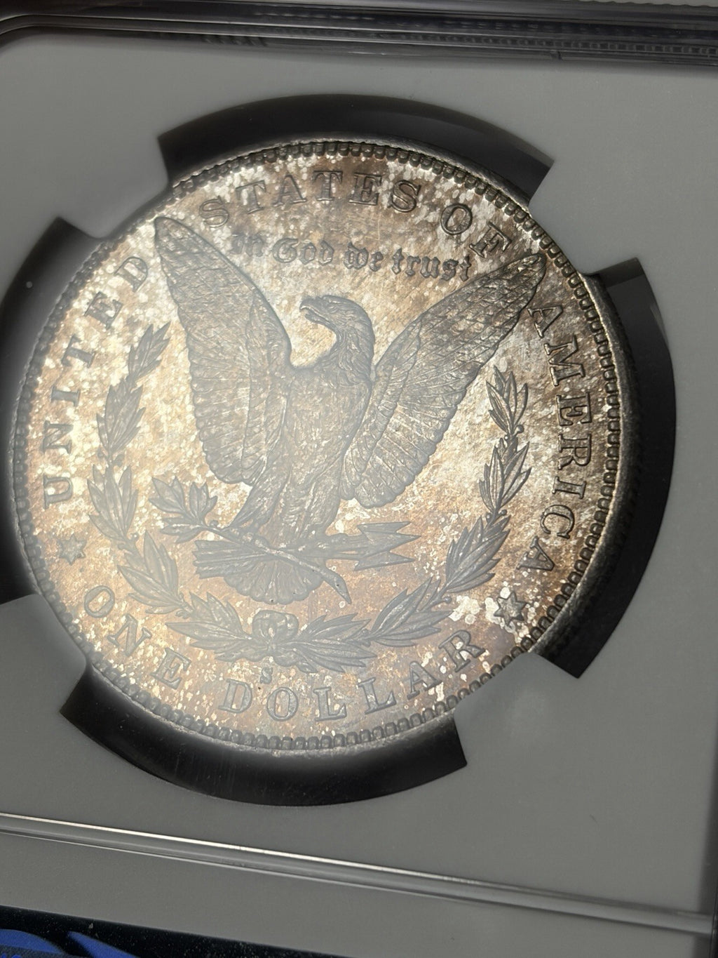 1879-S NGC MS65 Morgan Silver Dollar Toned
