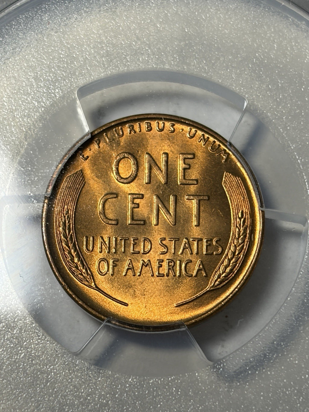 1935 PCGS MS67 RD Lincoln Wheat Cent