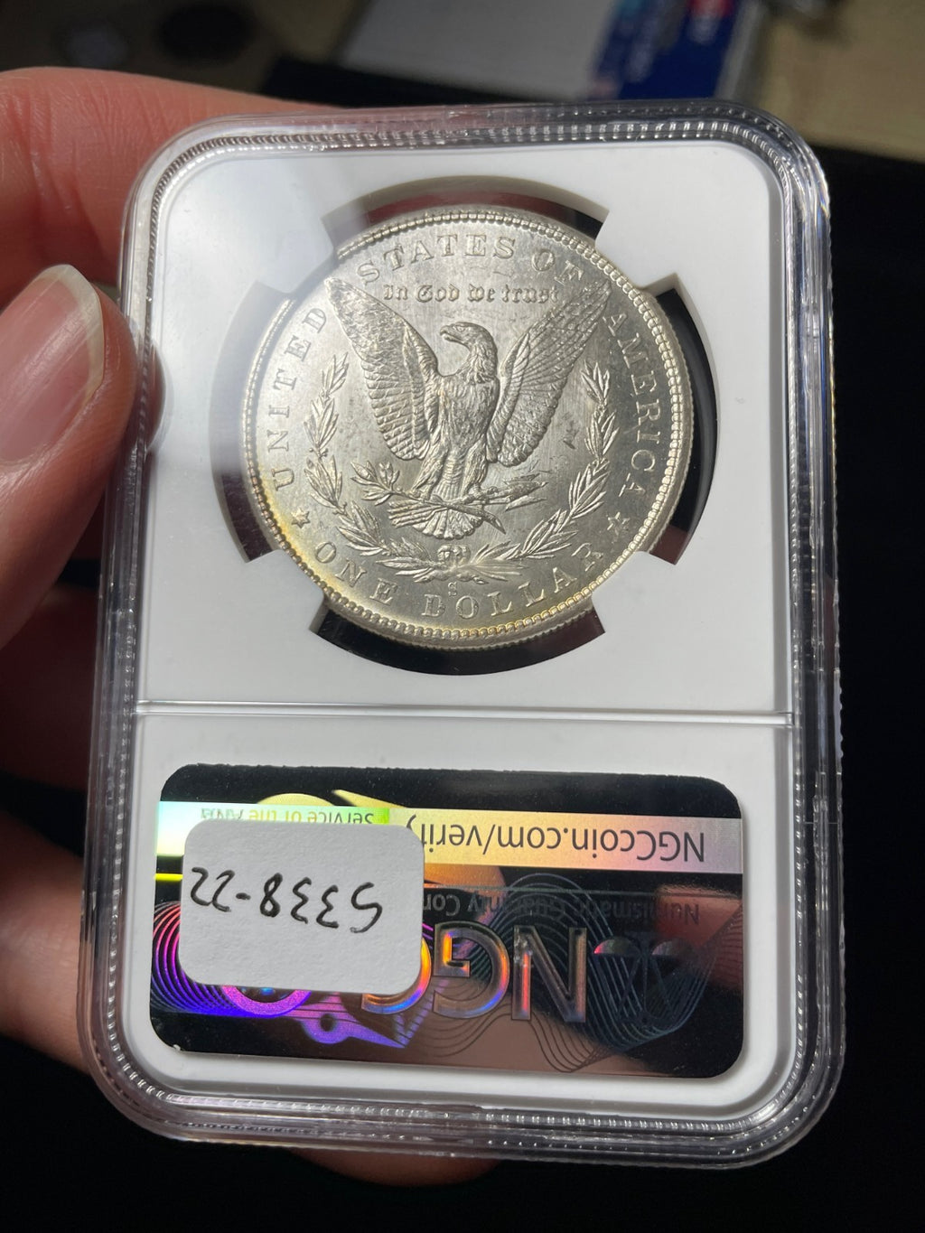 1880-S NGC MS67 Morgan Silver Dollar Superb Gem BU