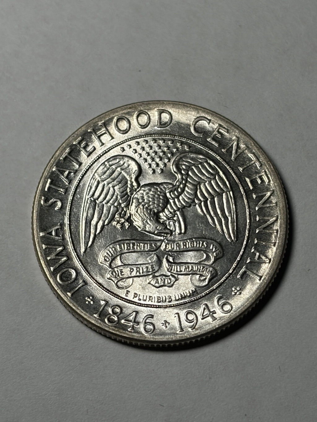 1946 Iowa Commemorative Half Dollar Uncirculated