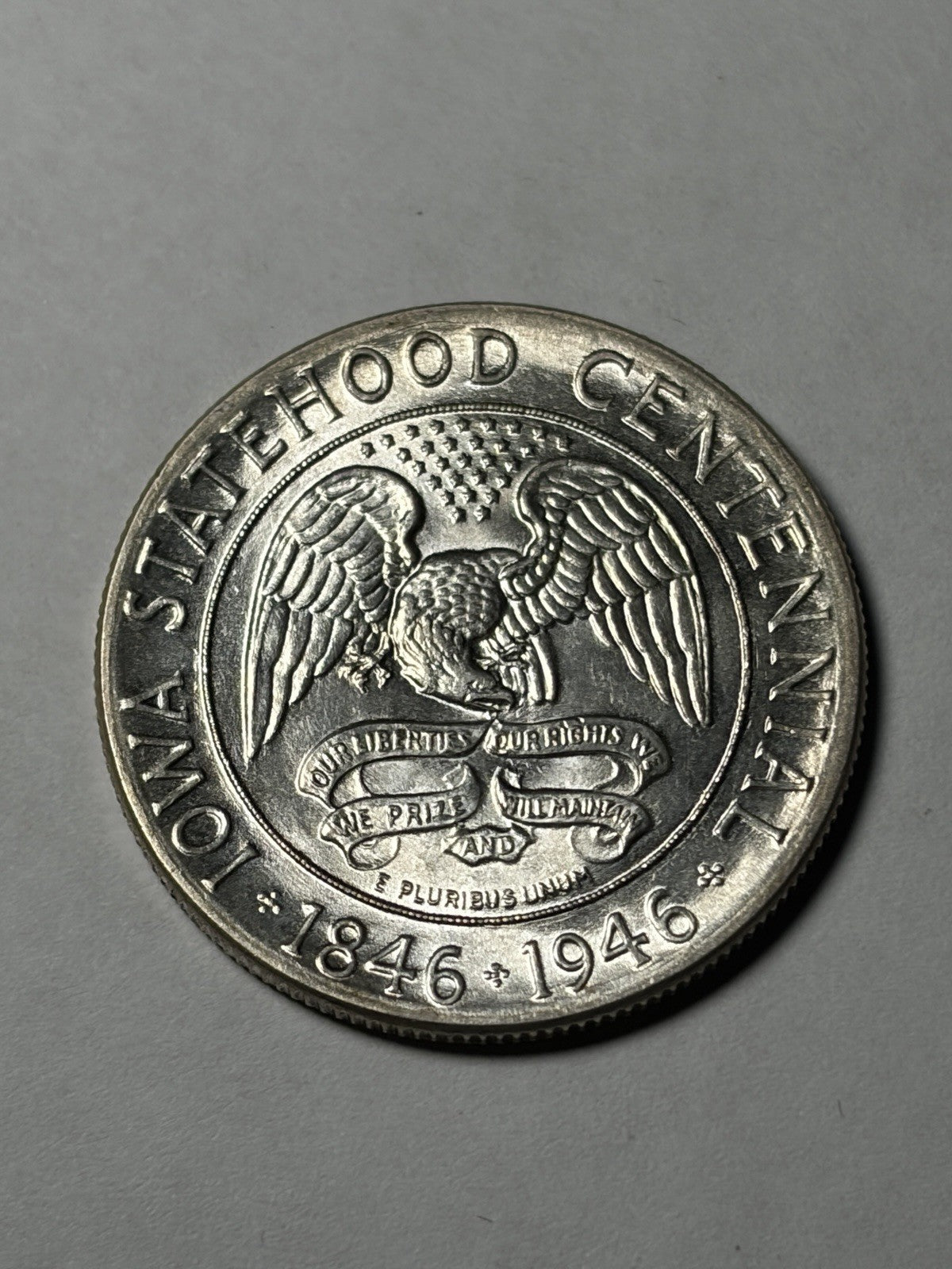 1946 Iowa Commemorative Half Dollar Uncirculated