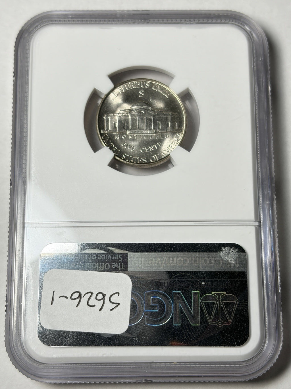 1945-S NGC MS67 Jefferson War Nickel