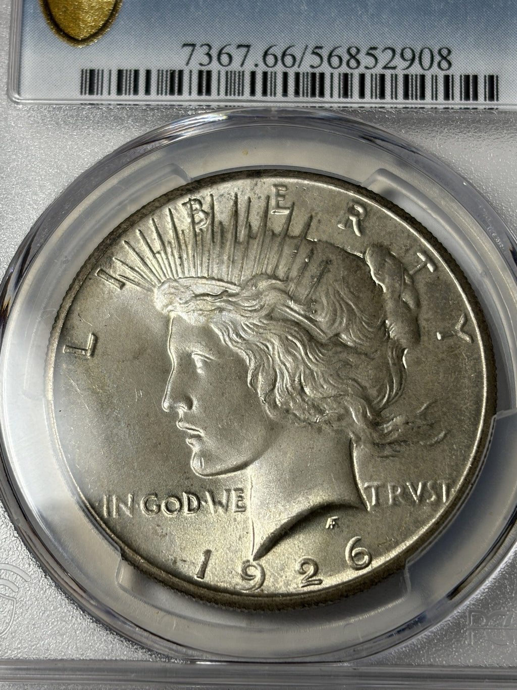 1926 PCGS MS66 Peace Silver Dollar