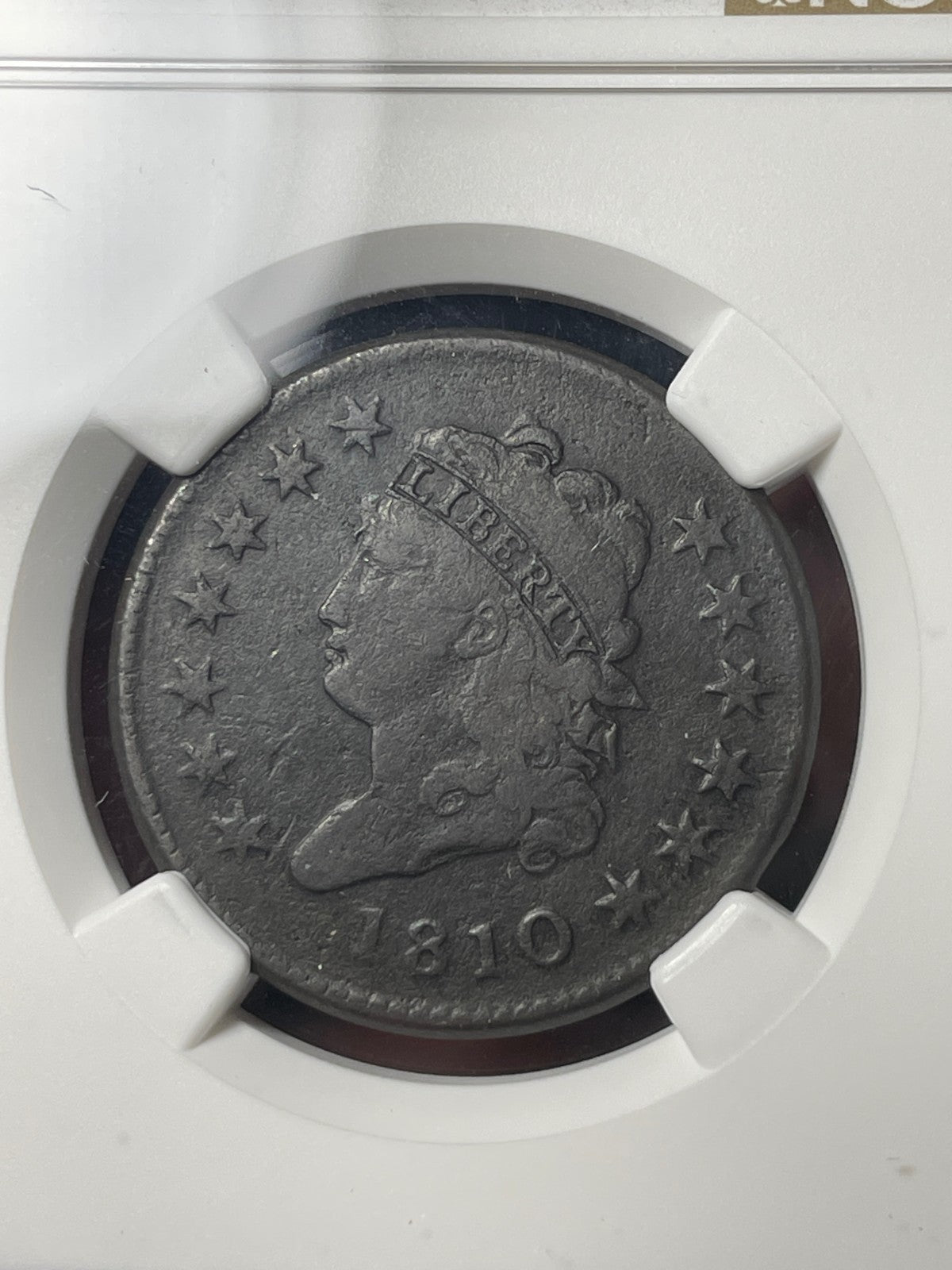 1810 NGC Fine Details Classic Head Large Cent