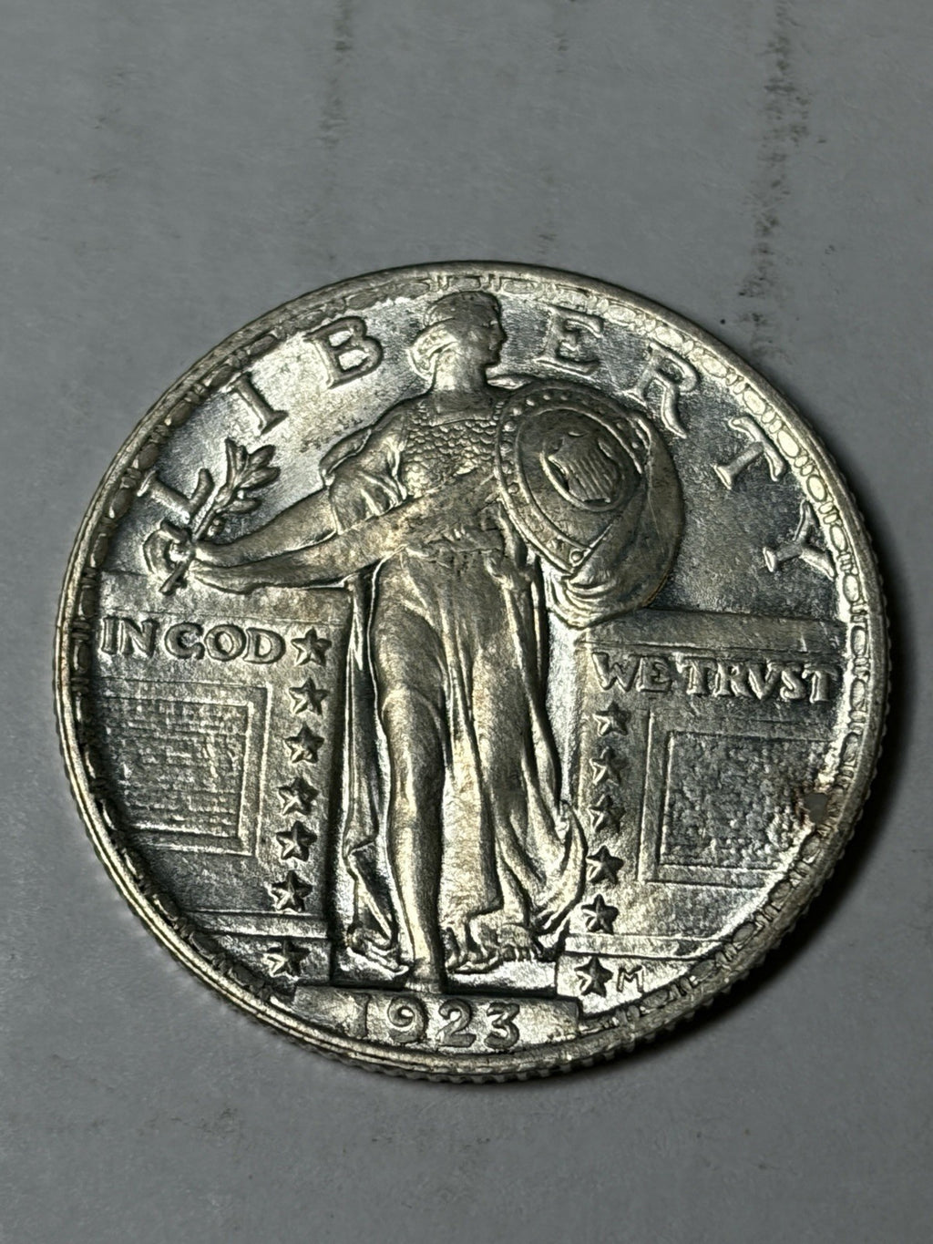 1923 Standing Liberty Quarter Uncirculated