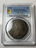 1798 PCGS VF Details Draped Bust Silver Dollar Toned