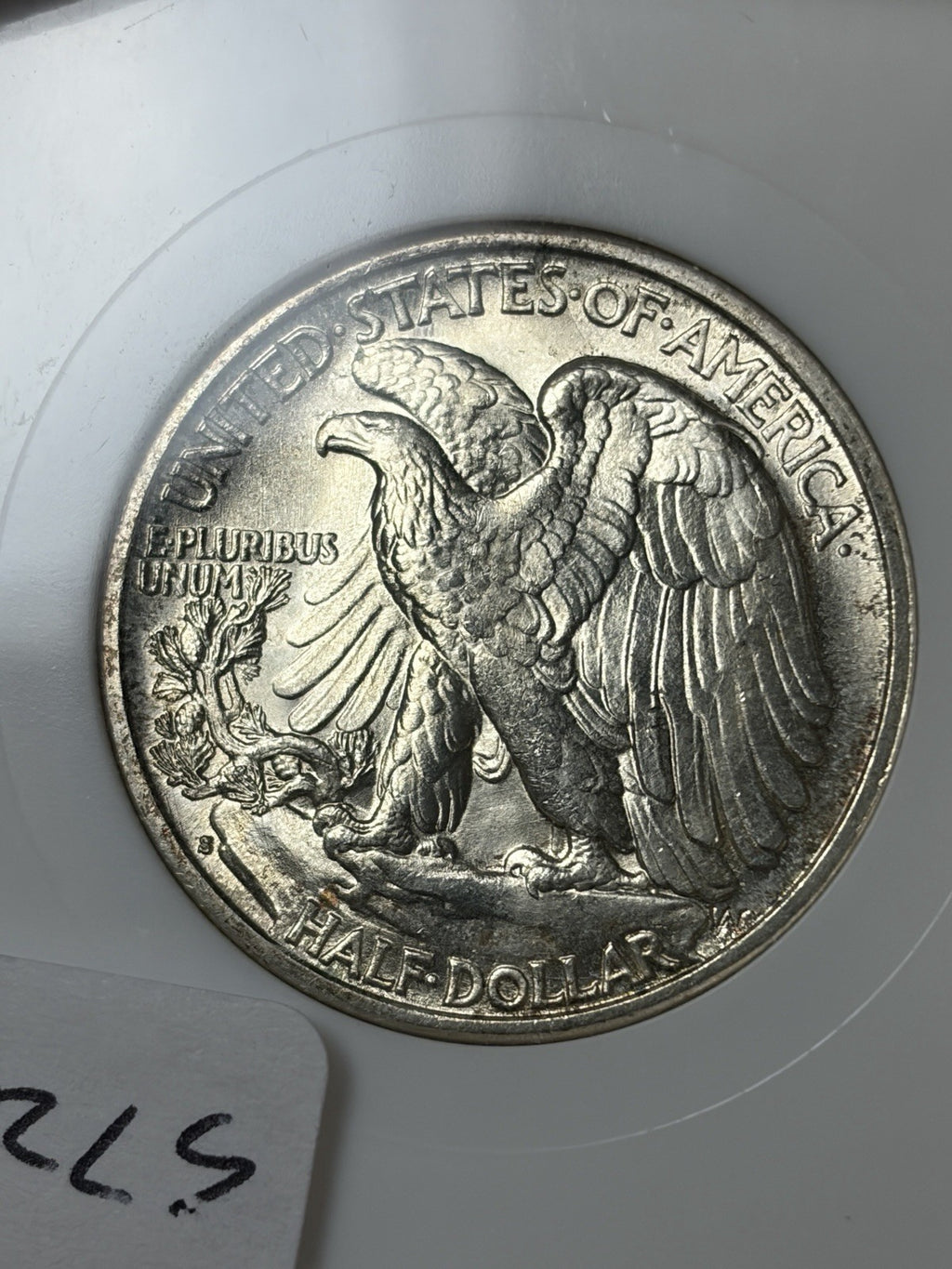 1940-S NGC MS64 CAC Walking Liberty Half Dollar Old Fatty Holder