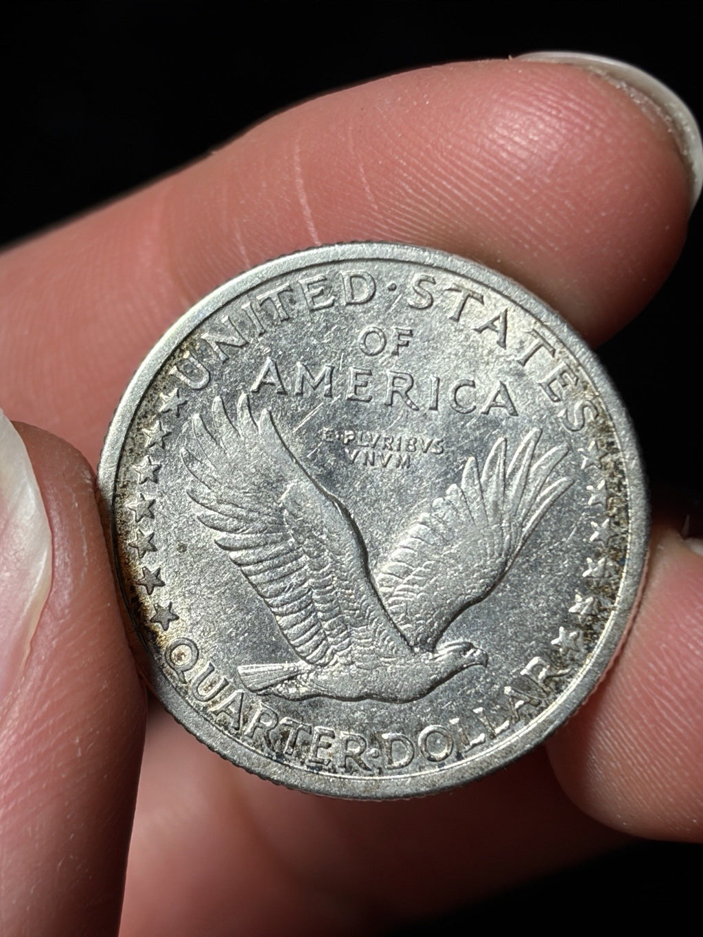 1917 Type 1 Standing Liberty Quarter