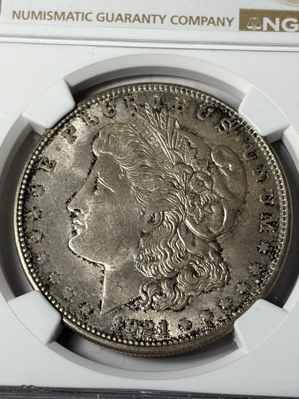 1921-D NGC MS63 Morgan Silver Dollar