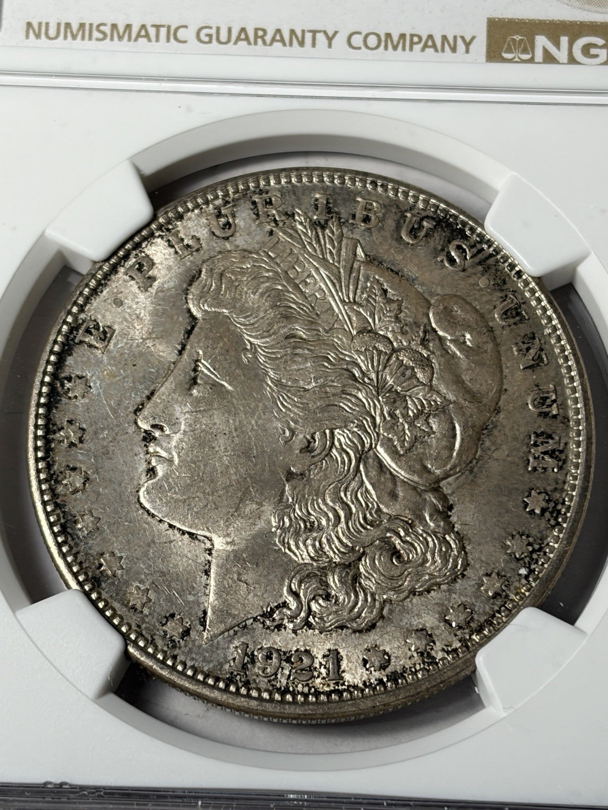 1921-D NGC MS63 Morgan Silver Dollar