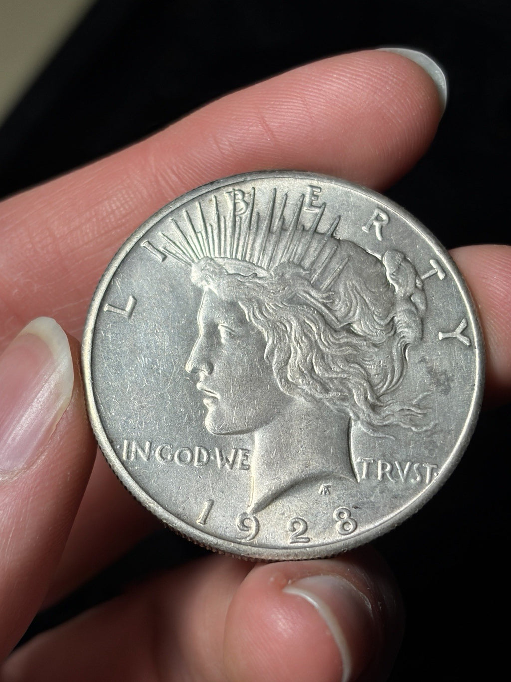 1928 Peace Silver Dollar