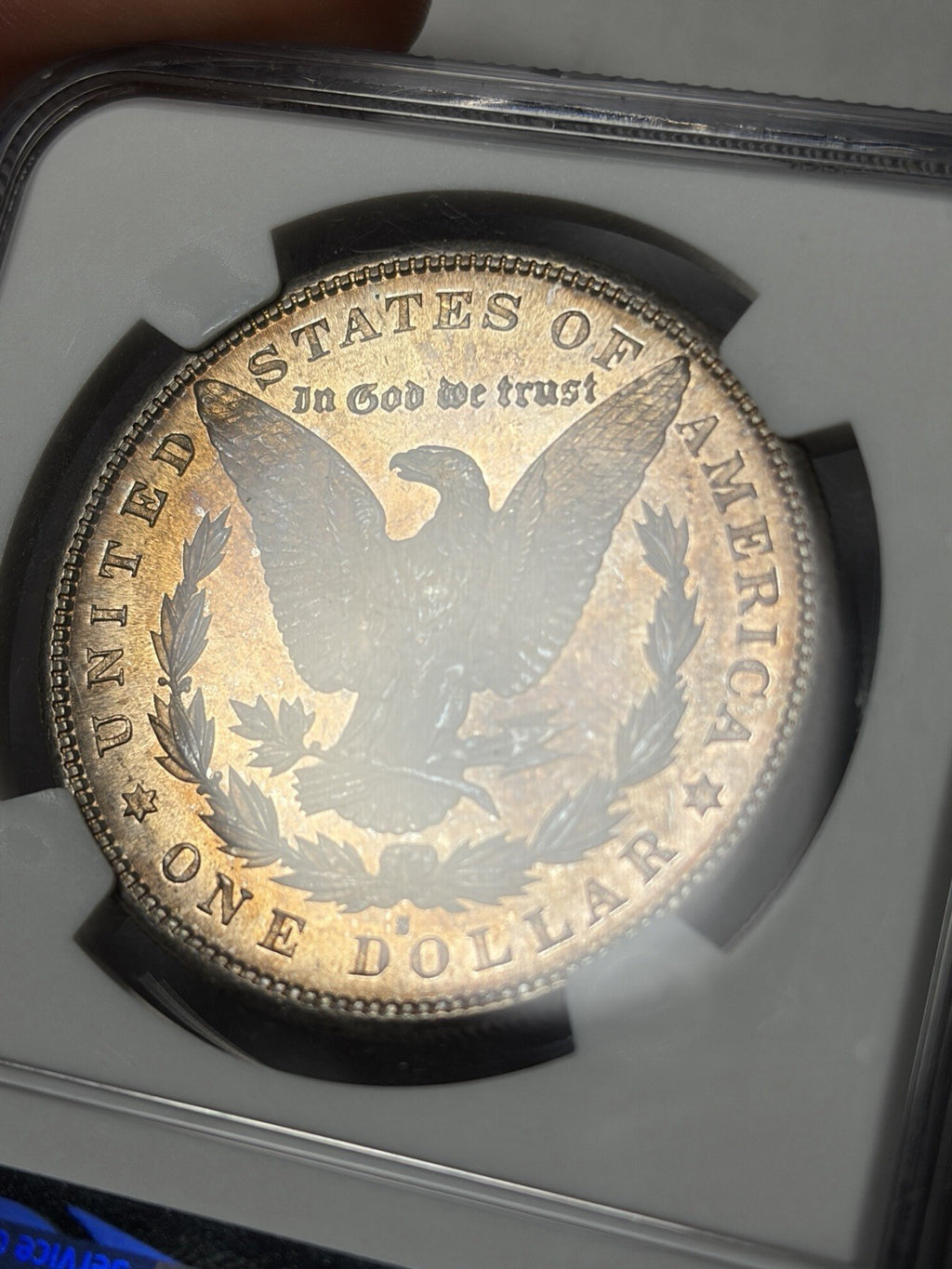 1880-S NGC MS66 Morgan Silver Dollar Toned