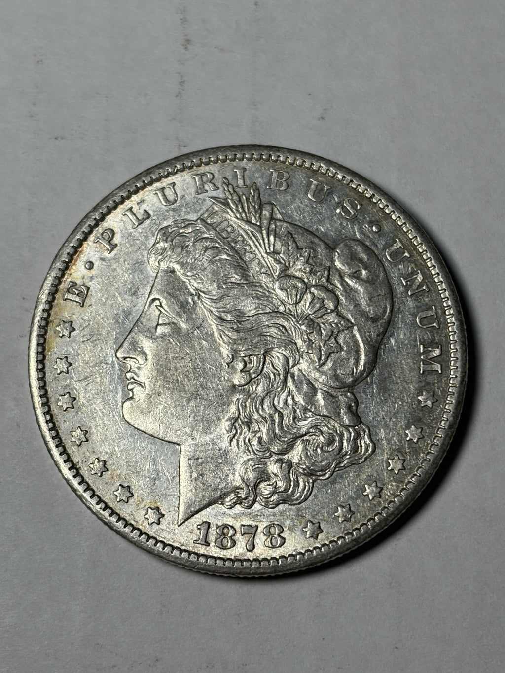 1878-CC Morgan Silver Dollar Details