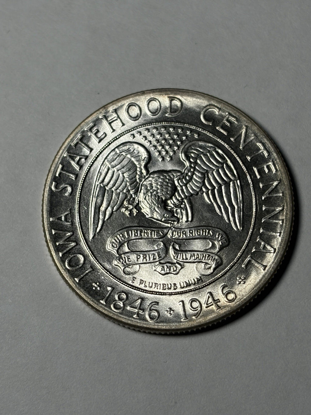 1946 Iowa Commemorative Half Dollar Uncirculated