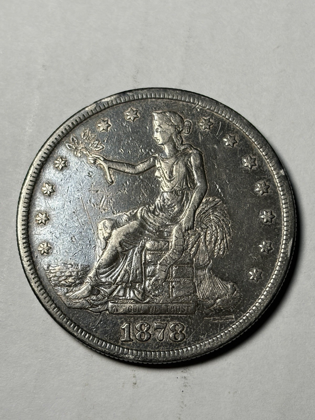 1878-S Trade Silver Dollar Details