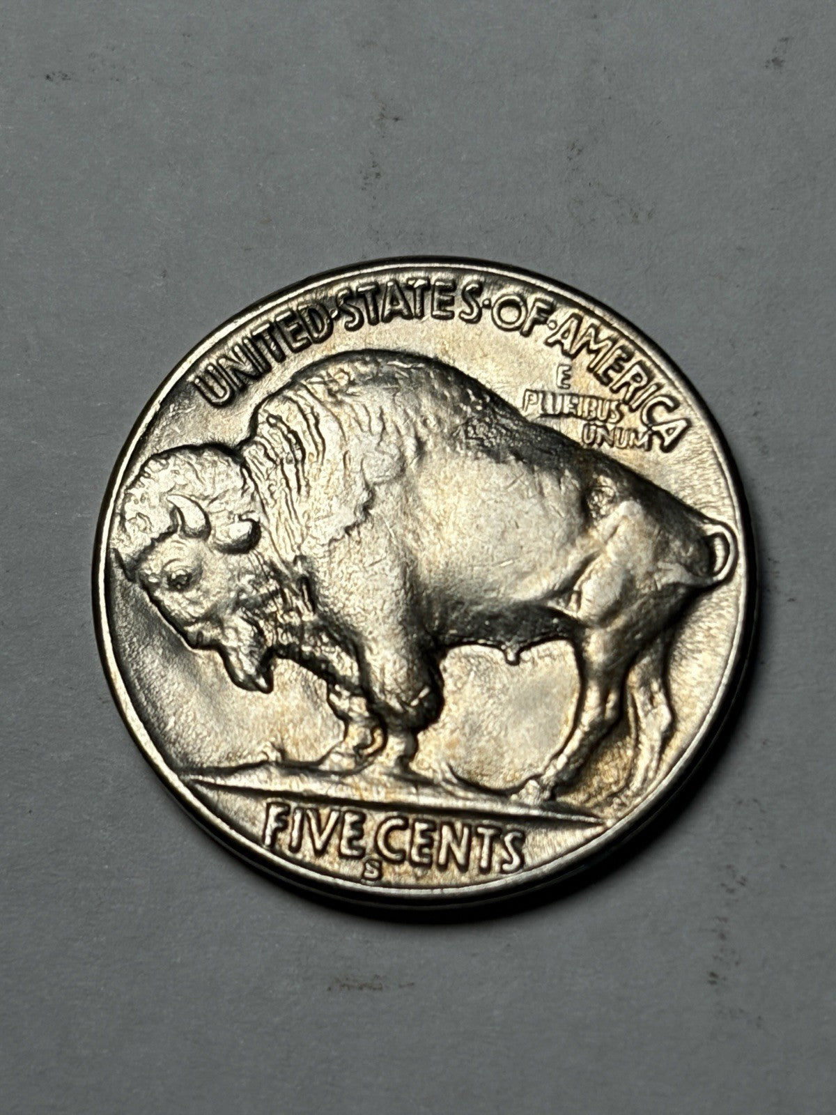 1929-S Buffalo Nickel Details
