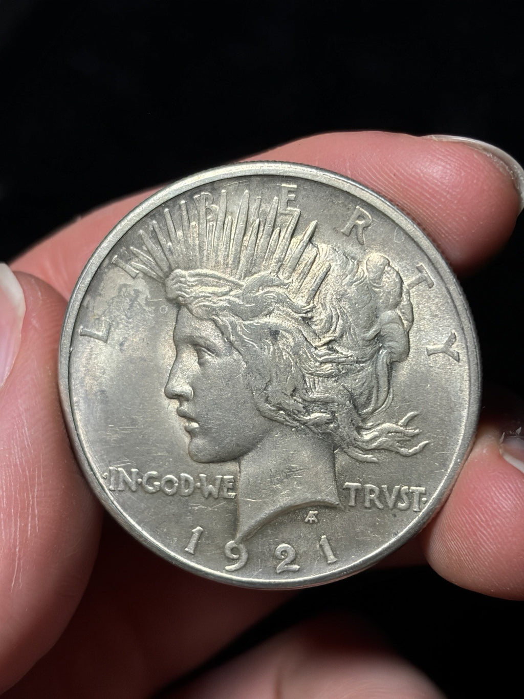 1921 Peace Silver Dollar