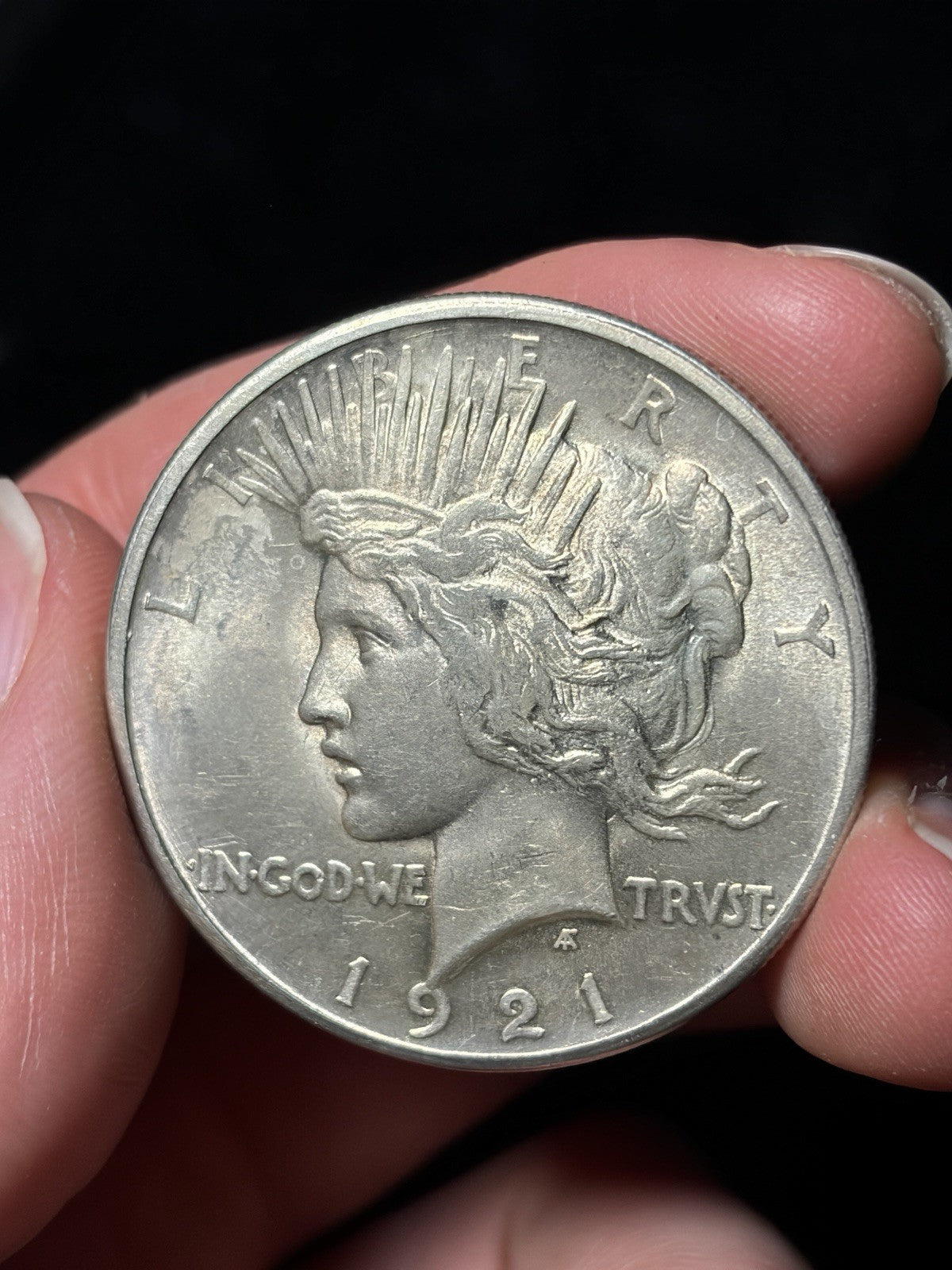 1921 Peace Silver Dollar