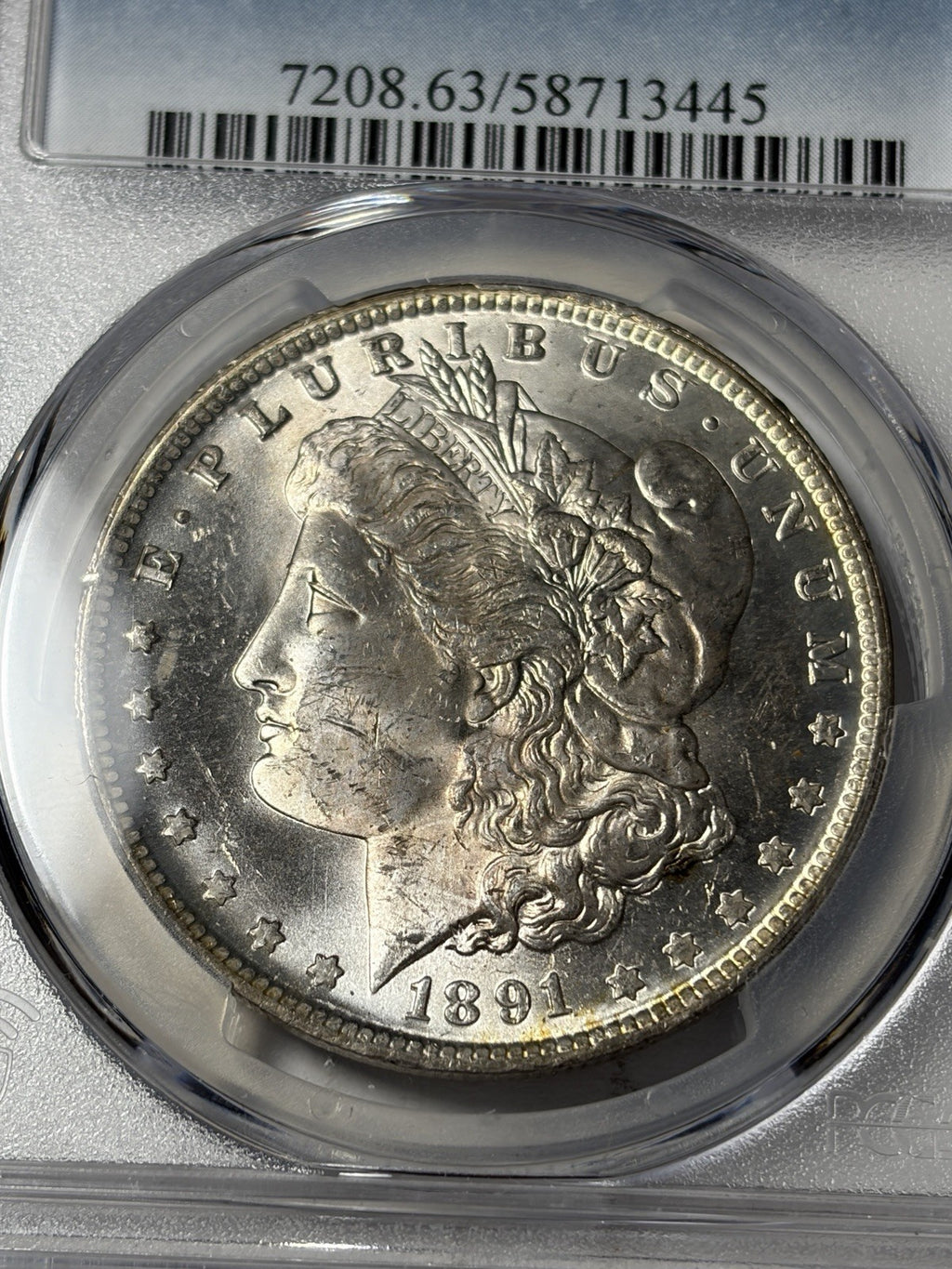 1891-O PCGS MS63 Morgan Silver Dollar