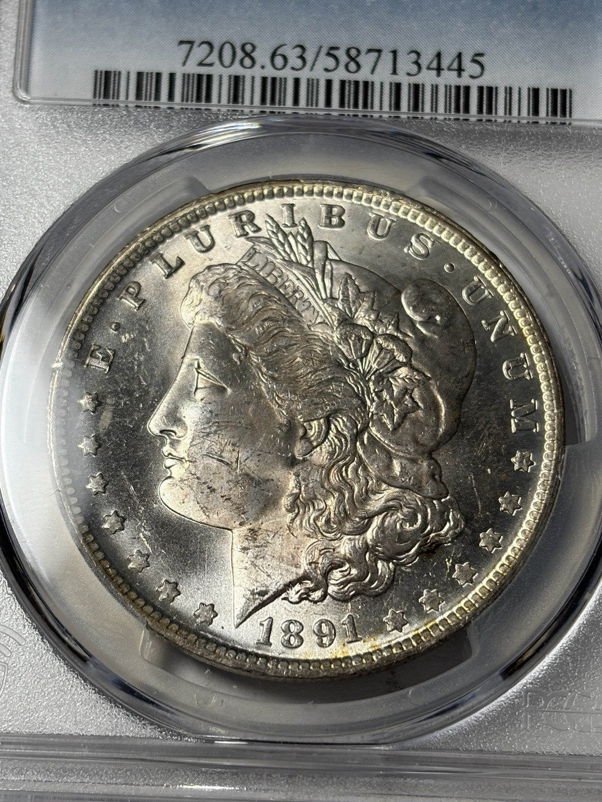 1891-O PCGS MS63 Morgan Silver Dollar